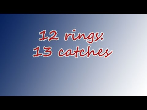 12 rings 13 catches - Willy Colombaioni World Record