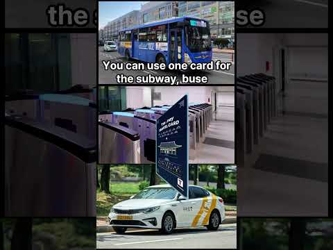 Korea Travel Tip: How to Use a T-money Card  #tmoney #seoul #food #coreanstreetfood #cooking