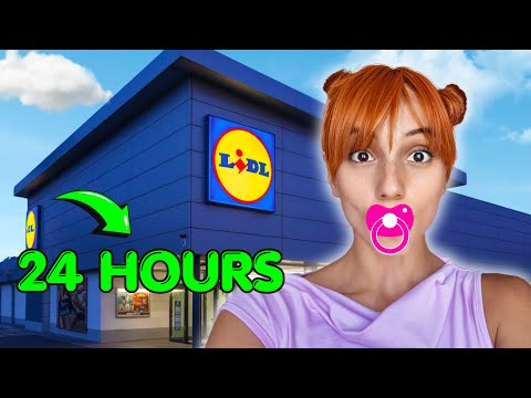 Τρώω ΜΟΝΟ ΠΑΙΔΙΚΑ ΓΕΥΜΑΤΑ από τα LIDL για 24 ώρες | Marianna Grfld