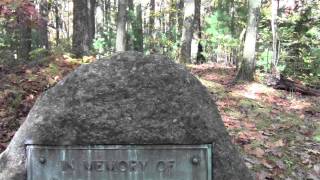 preview picture of video 'Bay Circuit Trail Andover MA: Indian Ridge Reservation Part 1.'