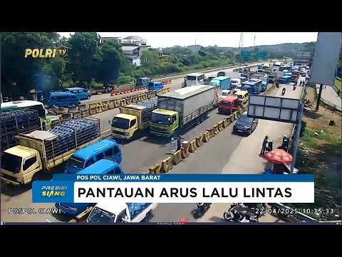 NTMC POLRI - PANTAUAN ARUS LALU LINTAS 22/04/2025