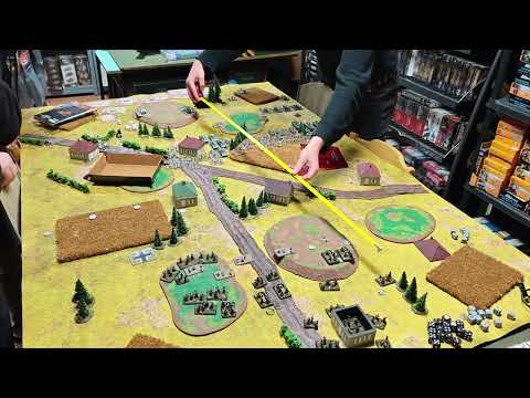 Flames of War (Mid War) Battle Report - Japan vs German