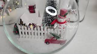 4 SNOWMEN SCENERY DIY | GREAT FOR A FIREPLACE | TABLETOP | BEAUTIFUL SNOWMEN DIY | HIGH-END DIY 2021