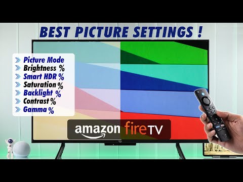 Amazon Fire TV Best Picture Settings! [Adjust]