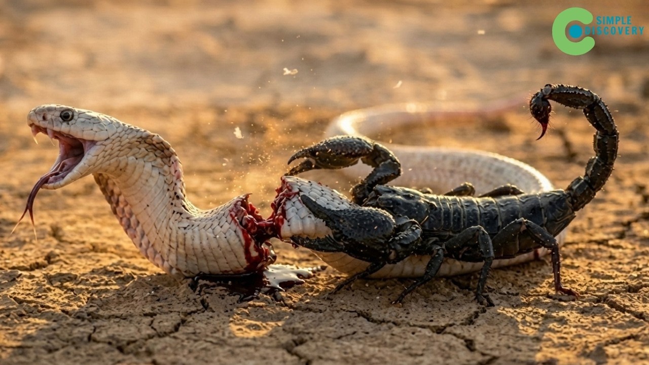 This Is How DESERT SCORPIONS IN THE U.S. KILL THE WORLD'S MOST VENOMOUS SNAKE