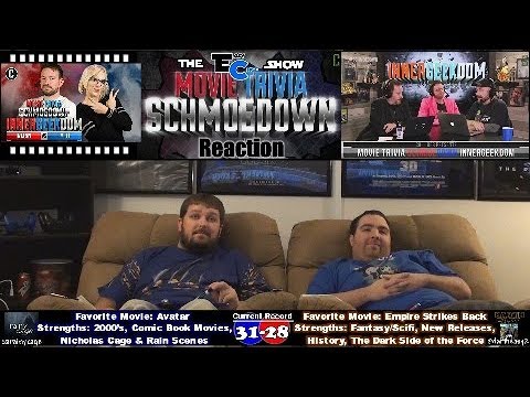 Movie Trivia Schmoedown Innergeekdom REACTION: Inman VS Fyffe