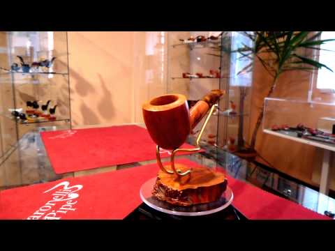 Pipa in radica lovat fatta a mano - www.paronellipipe.it