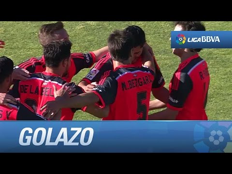 Golazo de volea de Chory (0-2) en el Rayo Vallecano - Real Sociedad