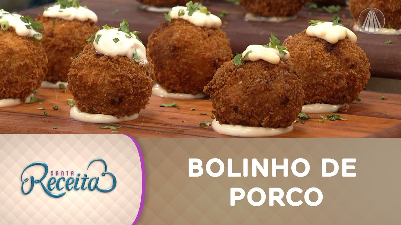 Ideia de petisco fácil de fazer: Bolinho de Porco SEM MASSA