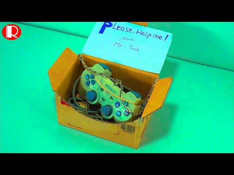 Restoring the original DualShock for my restored PlayStation 1 - restore as new 99%