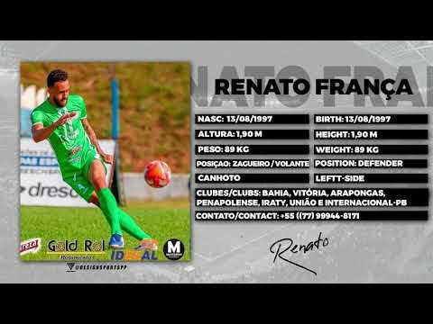 Renato França      Zagueiro/volante
