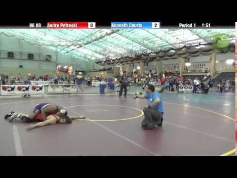 86 KG Andre Petroski vs Kenneth Courts