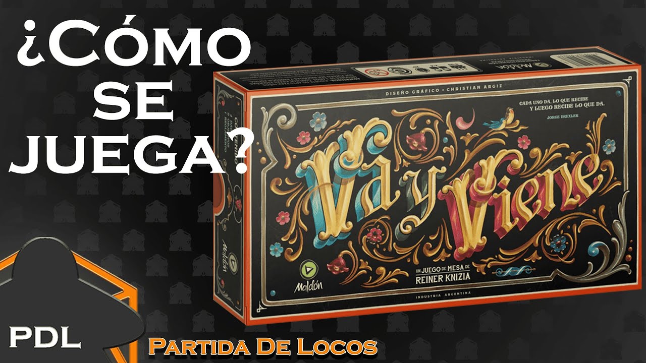 Va y Viene ¿cómo se juega? | Maldón | Playte | Reiner Knizia | Partida de Locos