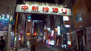 【広島】夜の流川散歩/Nagarekawa at night 【4K HDR】