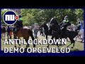 Politie grijpt in bij demonstratie tegen lockdown in Den Haag | NU.nl