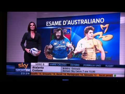 Rugby in studio a SKY Sport 24