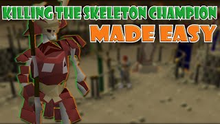 Quick Guide to Killing The Skeleton Champion For The Champion Cape in OSRS