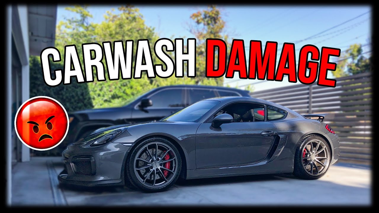 HERE'S WHY CHEAP CAR WASHES ARE BAD FOR YOUR CAR!! PAINT DAMAGE!