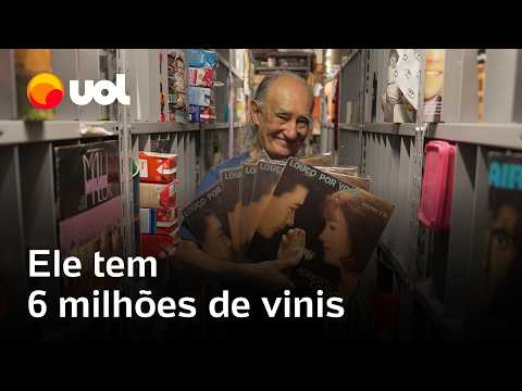 6 milhões de vinis: colecionador revela a peça sagrada escondida em galpões