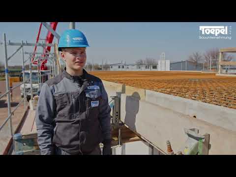 Ausbildung zum Beton- und Stahlbetonbauer (m/w/d) bei Toepel Bau