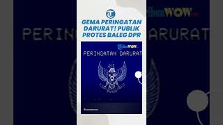 Viral Peringatan Darurat Indonesia Jadi Trending Topic, Gambar Garuda Biru Banjiri Media Sosial