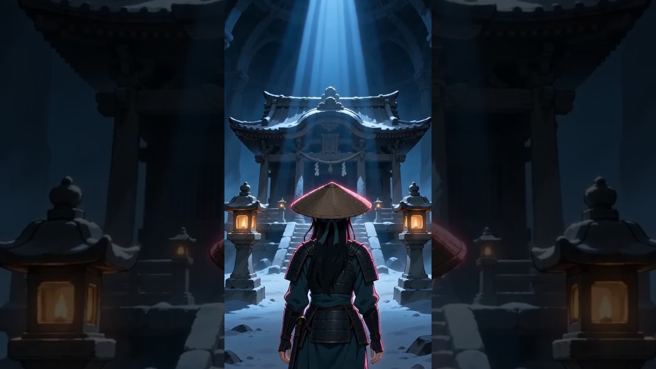Broken Moon, Ancient Temple 🌙 #anime #shorts #fantasy