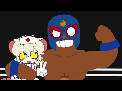 Lorna (Terrible Mouse) vs El Primo (Brawl Stars) (Stick Nodes Battle Animation)