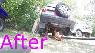 geo tracker exhaust swap