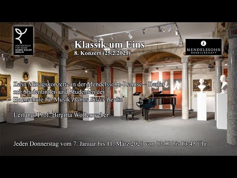 Klassik um Eins 2021 (VIII) Alexander Gadjev, Klavier: Schostakowitsch, Tscherepnin, Rachmaninow