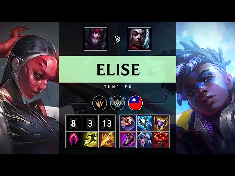 Elise Jungle vs Ekko - TW Challenger Patch 25.12