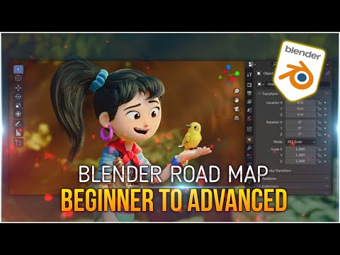 Blender Roadmap: From Beginner to Advanced in 3D Modeling & Animation!