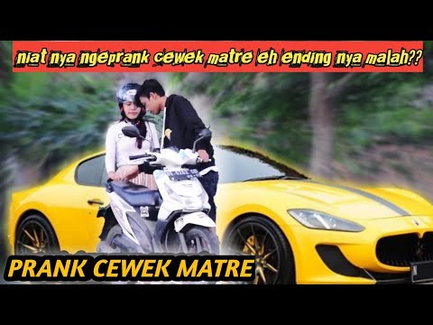 DIHINA MISKIN TERNYATA PRIA INI PUNYA 2 MOBIL HONDA JAZZ | PRANK CEWEK MATRE GOLD DIGGER PRANK