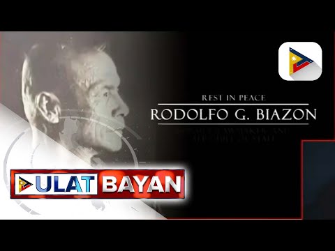 Dating Sen. Rodolfo Biazon, pumanaw na sa edad na 88