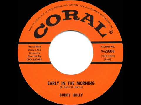 1958 HITS ARCHIVE: Early In The Morning - Buddy Holly