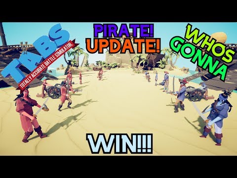 TABS | Pirate Faction Units Vs Every Faction Units (Update!) - Totally Accurate Battle Simulator