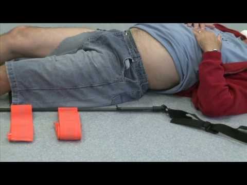 CT-6 Splint application