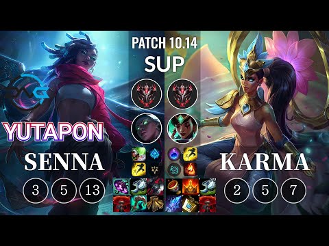 DFM Yutapon Senna vs Karma Sup - KR Patch 10.14