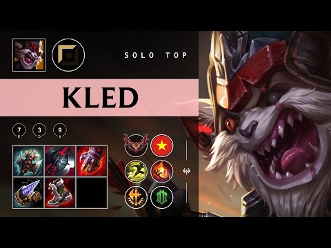 Kled Top vs Riven - VN Grandmaster Patch 25.24