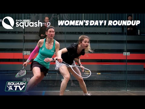 AJ Bell England Squash Super 8 - Day 1 Women's Roundup