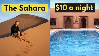 $10 a night in the Sahara Desert 🇲🇦