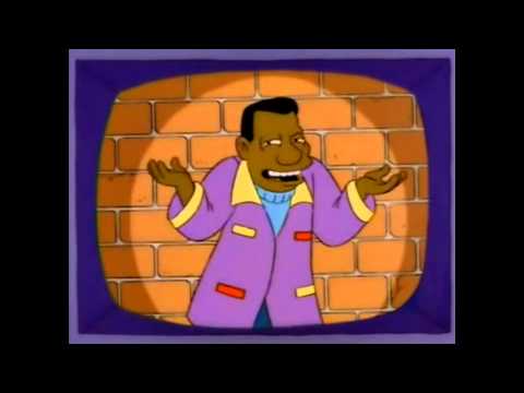 Black Guys Drive a Car Like This - Simpsons clip