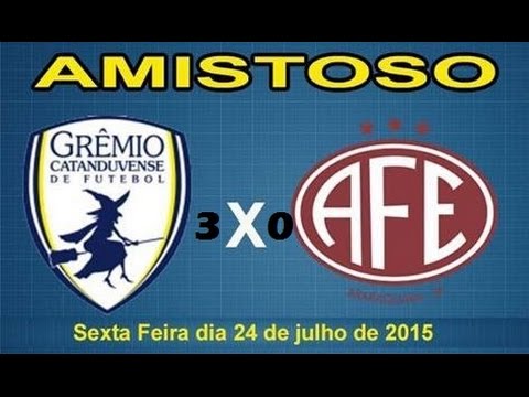 MELHORES MOMENTOS DO AMISTOSO CATANDUVENSE X FERROVIARIA