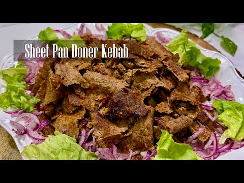 Viral sheet pan doner kebab