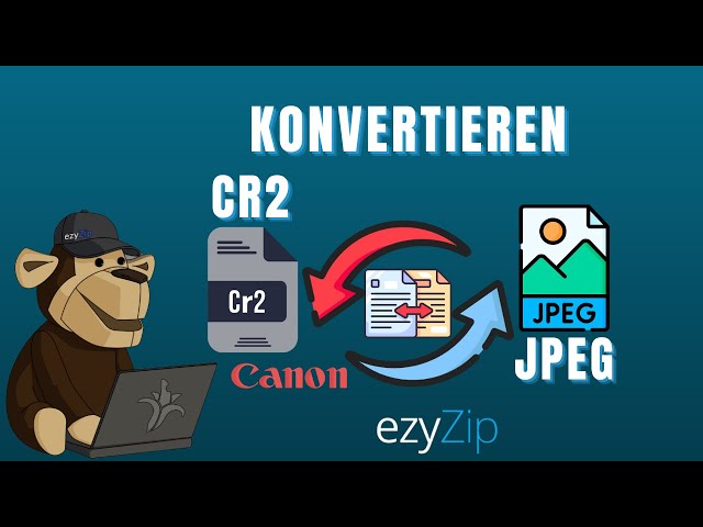 Wie Man Canon CR2 in Sekunden zu JPEG Konvertiert!