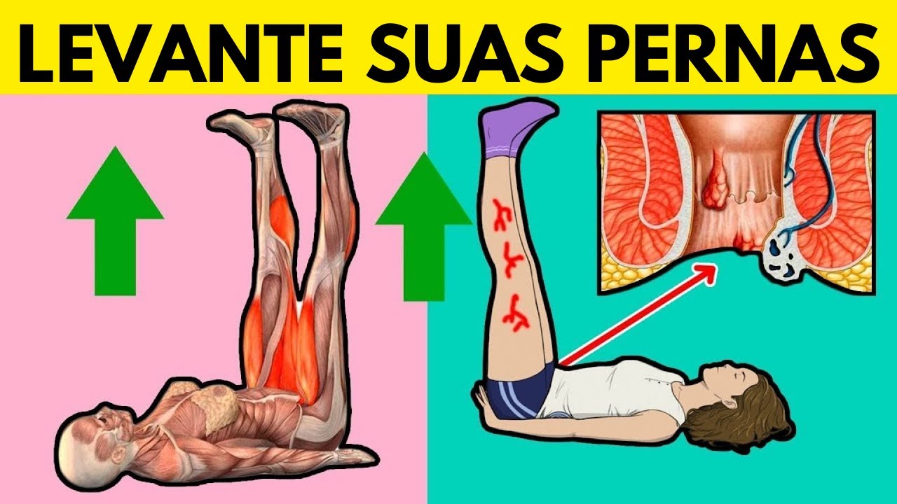 LEVANTE AS PERNAS todos os dias! E você se livrará dessas doenças