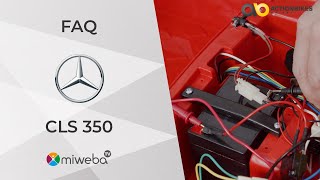 Mercedes CLS 350 Kinder Elektroauto FAQ Video - Tipps & Tricks | Anleitung & Hilfe | Miweba