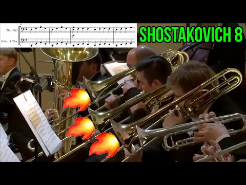 Trombone Excerpt: Shostakovich Symphony No. 8 - Sheet Music
