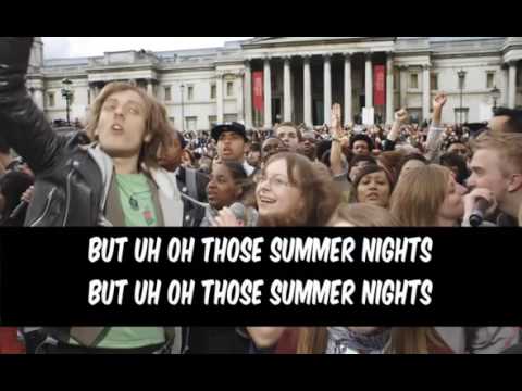 T Mobile Sing along   Summer Nights 2