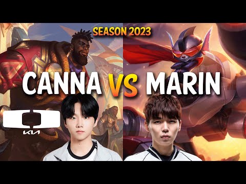 DK Canna vs MaRin - Canna K'SANTE vs MaRin RUMBLE Top - Patch 13.16 KR Ranked