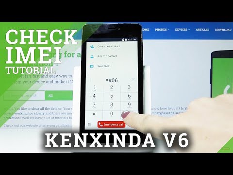 How to Check IMEI on KENXINDA KXD V6 - Simple Method to Find Serial Number